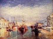 Joseph Mallord William Turner Canal Grande in Venedig painting